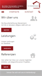 Mobile Screenshot of bauunternehmung-wassermann.de